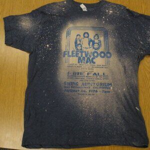 Fleetwood Mac Acid Wash Concert T-Shirt Size XL *NWT*